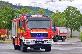 Schwerer Unfall Rettungskraefte Uebten In Jena Den Ernstfall 09
